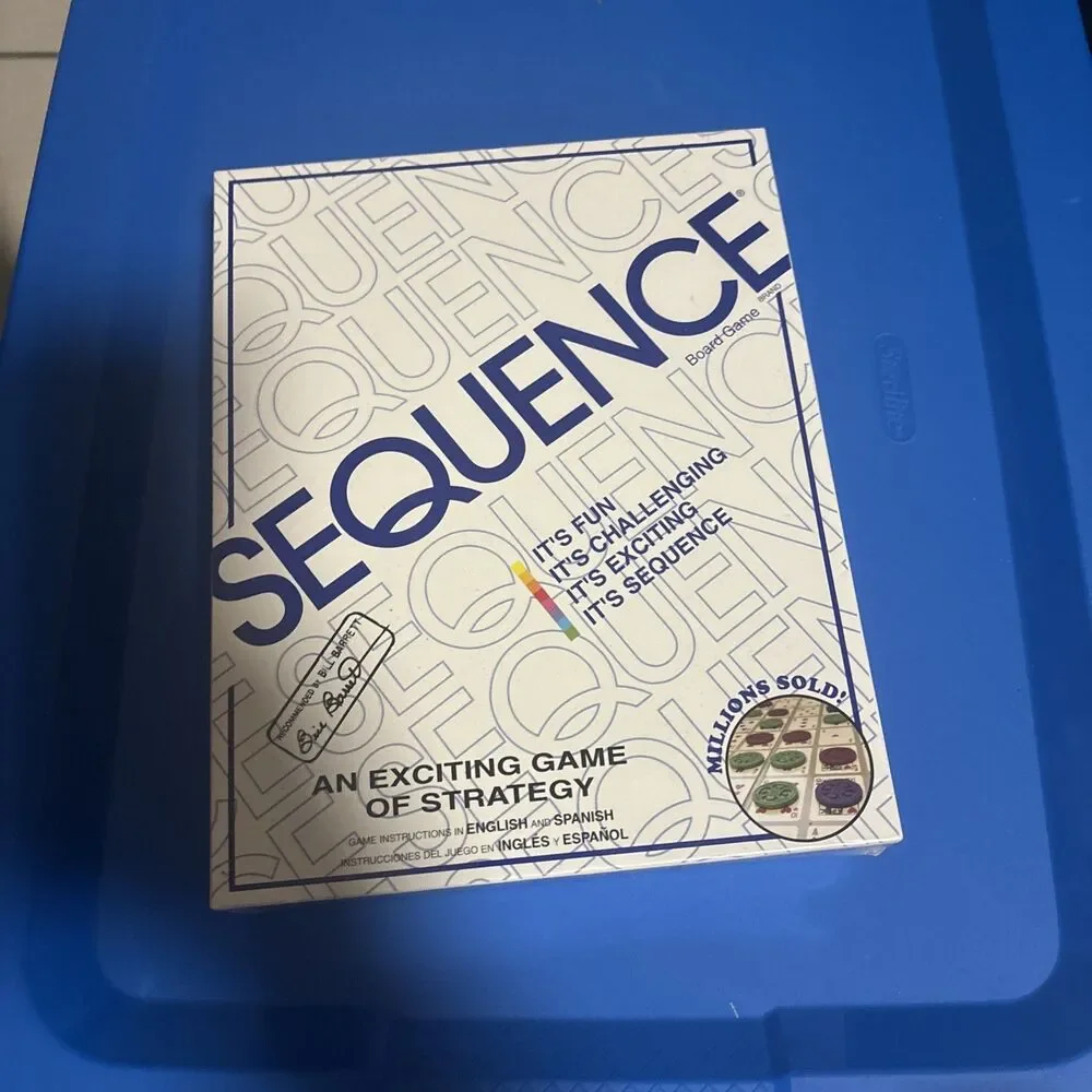 Jax Sequence - Original Sequence Game with Folding Board, Cards and Chips by Jax